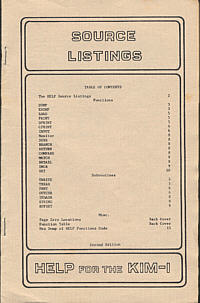 SOURCE LISTINGS